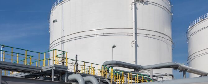 Storage tank terminal upgrades are an Aura Engineering specialty.