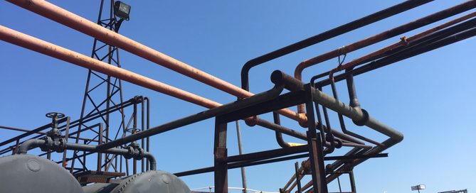 Equipment designed by Aura Engineering for Railcar Degassing and Cleaning Facilities